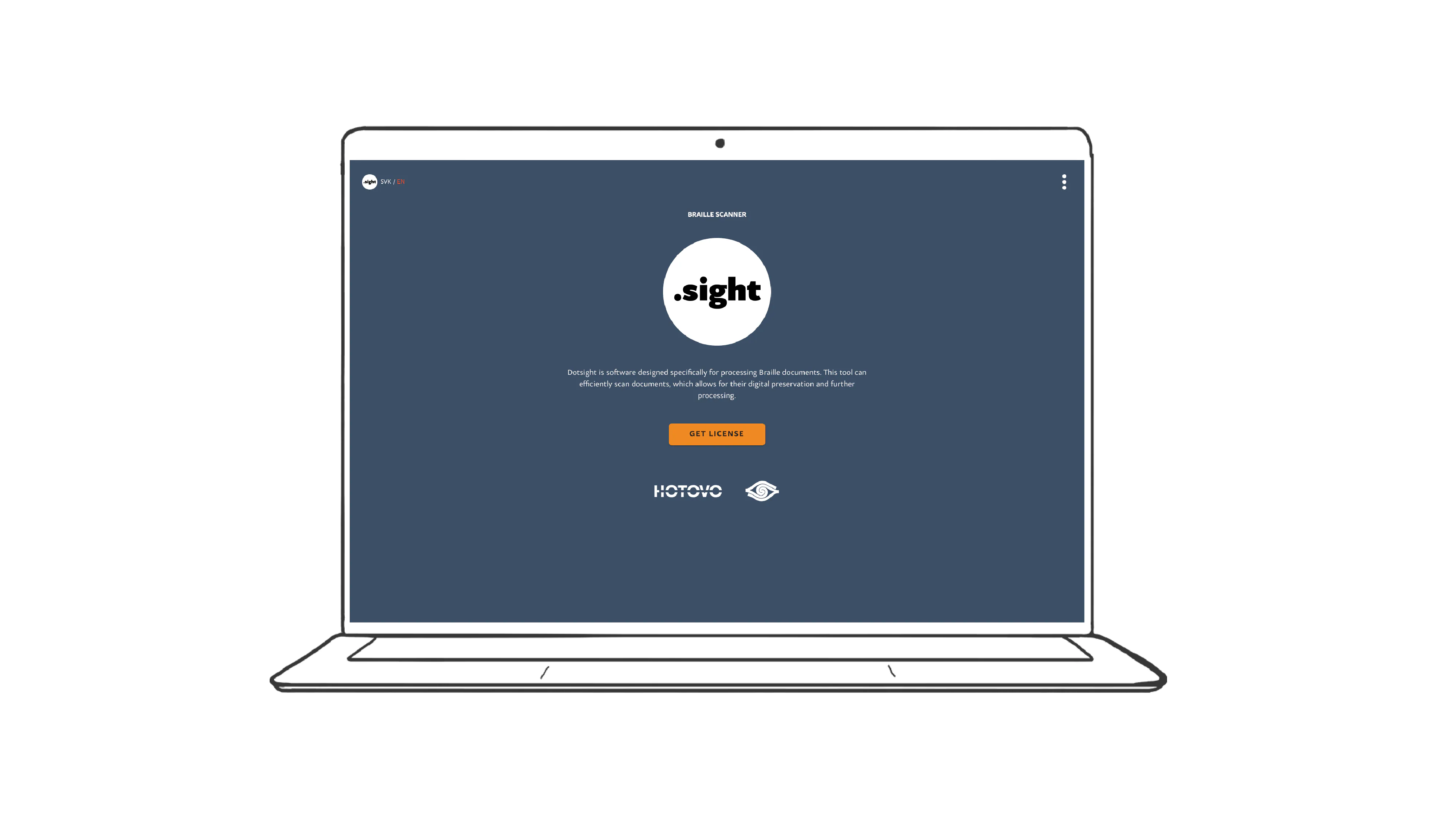 Braille documents scanned and shared